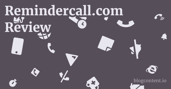 Remindercall.com Review 1 by Partners
