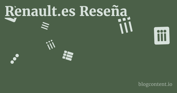 Renault.es Reseña
