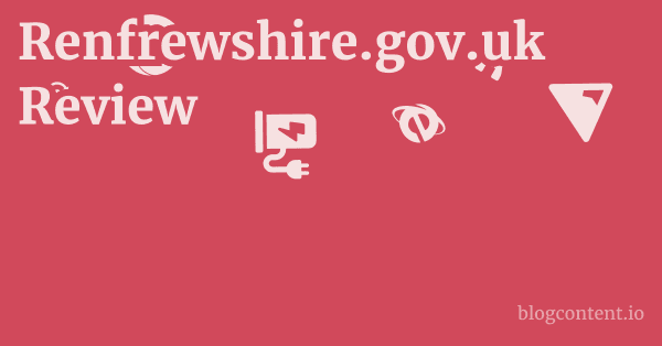 Renfrewshire.gov.uk Review 1 by Partners