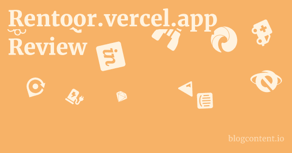 Rentoor.vercel.app Review 1 by Partners