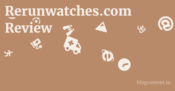 Rerunwatches.com Review 1 by Partners