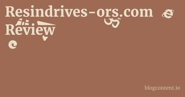 Resindrives-ors.com Review 2 by Partners Resindrives-ors.com Review 1 by Partners