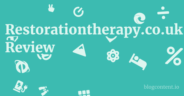 Restorationtherapy.co.uk Review 1 by Partners