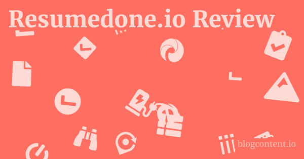 Resumedone.io Review 1 by Partners