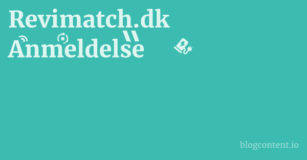 Revimatch.dk Anmeldelse 1 by Partners