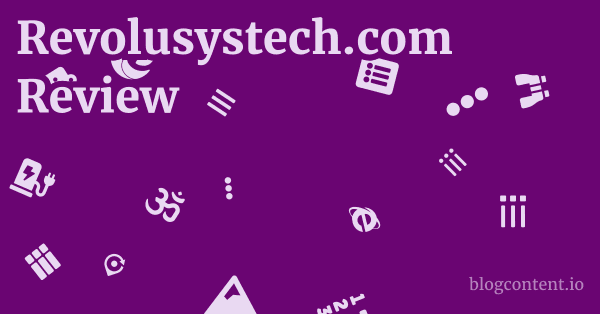 Revolusystech.com Review 1 by Partners