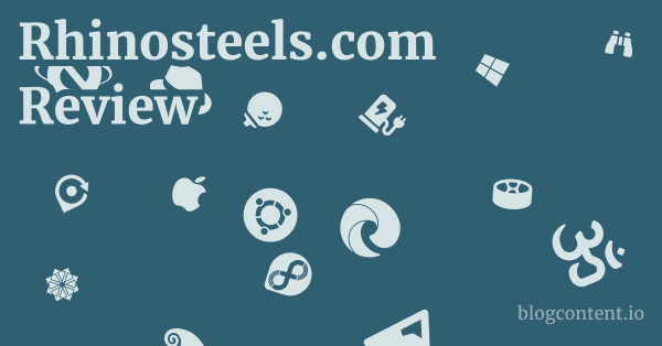 Rhinosteels.com Review 1 by Partners