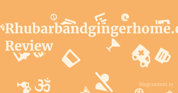 Rhubarbandgingerhome.co.uk Review 1 by Partners