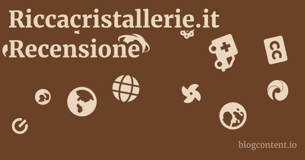 Riccacristallerie.it Recensione