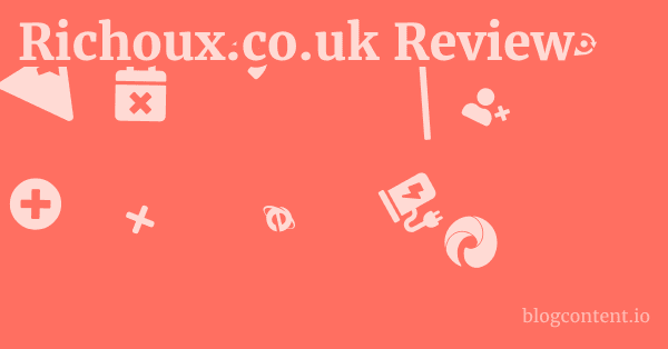 Richoux.co.uk Review 1 by Partners