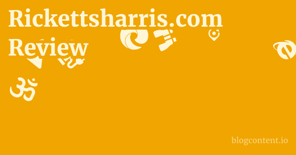 Rickettsharris.com Review 1 by Partners