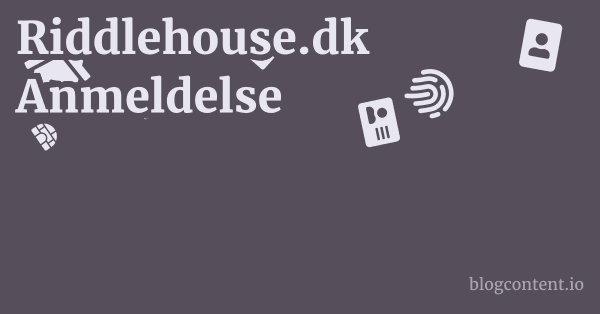 Riddlehouse.dk Anmeldelse 1 by Partners