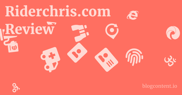Riderchris.com Review 1 by Partners