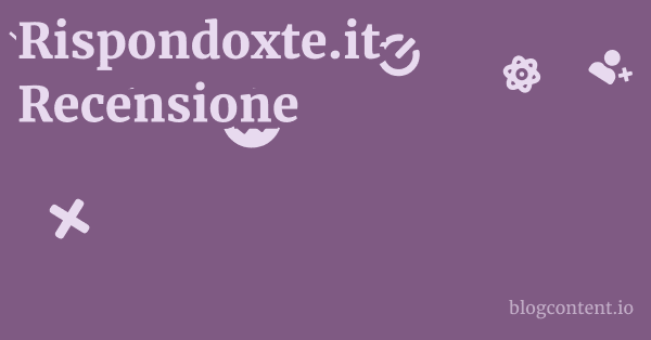 Rispondoxte.it Recensione