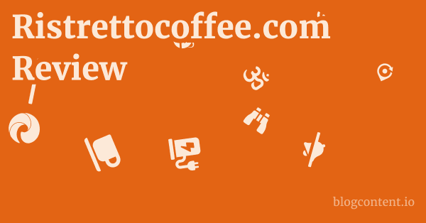 Ristrettocoffee.com Review 1 by Partners