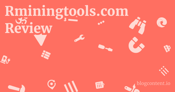 Rminingtools.com Review 1 by Partners