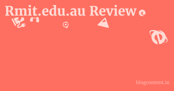 Rmit.edu.au Review 1 by Partners