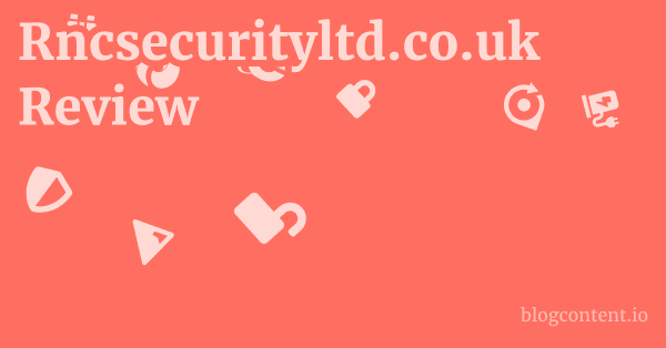 Rncsecurityltd.co.uk Review 1 by Partners