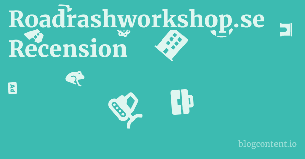 Roadrashworkshop.se Recension 1 by Partners