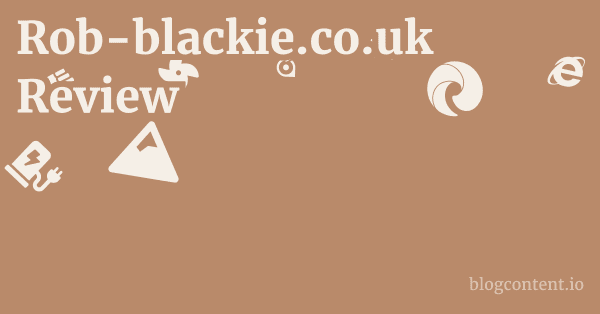 Rob-blackie.co.uk Review 1 by Partners