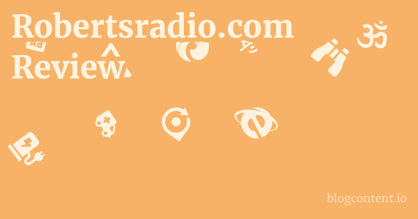Robertsradio.com Review 1 by Partners