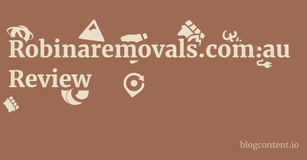 Robinaremovals.com.au Review