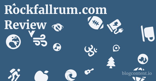Rockfallrum.com Review 1 by Partners