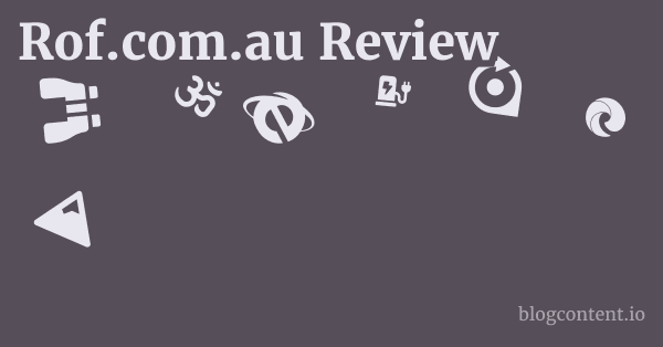 Rof.com.au Review 1 by Partners