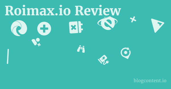 Roimax.io Review 1 by Partners