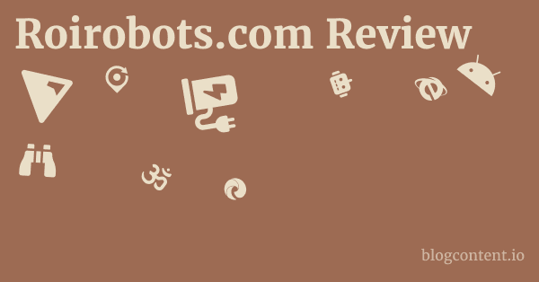 Roirobots.com Review 1 by Partners
