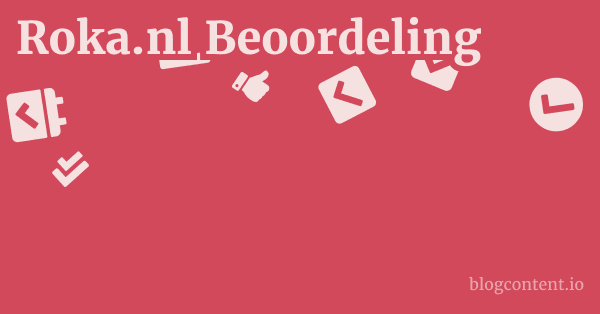 Roka.nl Beoordeling 1 by Partners