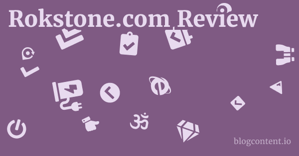 Rokstone.com Review 1 by Partners