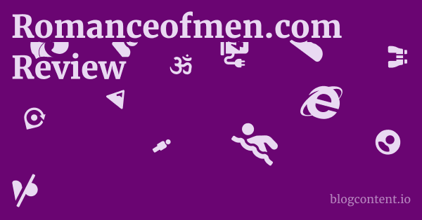 Romanceofmen.com Review 1 by Partners