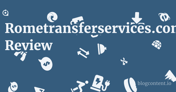 Rometransferservices.com Review 1 by Partners
