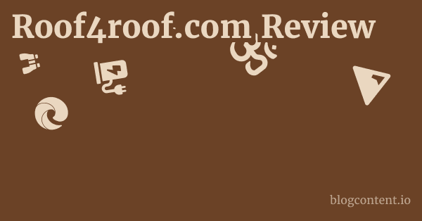 Roof4roof.com Review 1 by Partners
