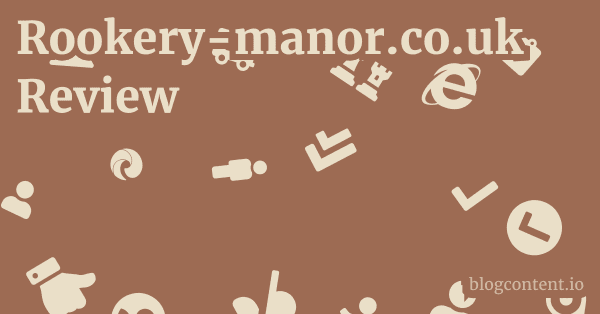 Rookery-manor.co.uk Review 1 by Partners