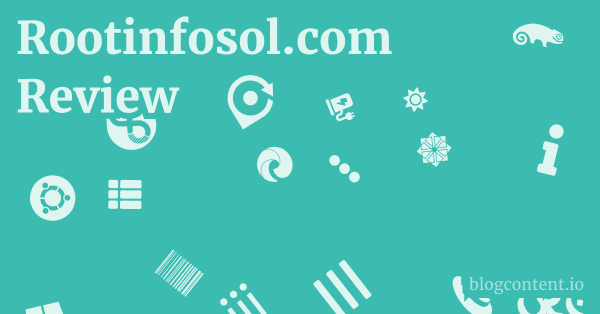 Rootinfosol.com Review 1 by Partners