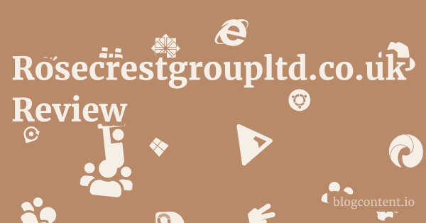 Rosecrestgroupltd.co.uk Review 1 by Partners