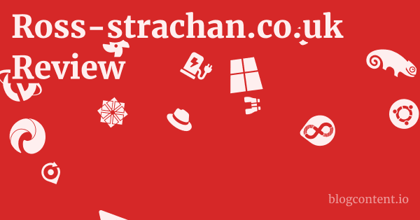 Ross-strachan.co.uk Review 1 by Partners