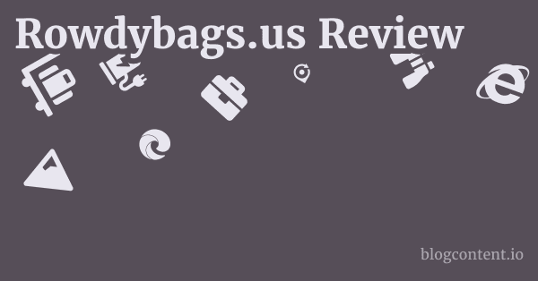 Rowdybags.us Review 1 by Partners
