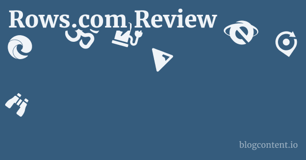 Rows.com Review 1 by Partners