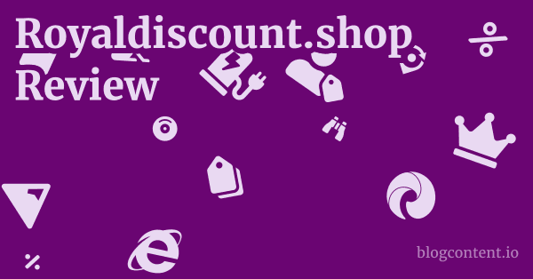 Royaldiscount.shop Review 1 by Partners