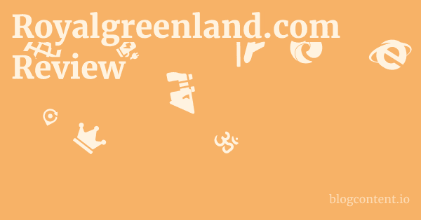 Royalgreenland.com Review 1 by Partners
