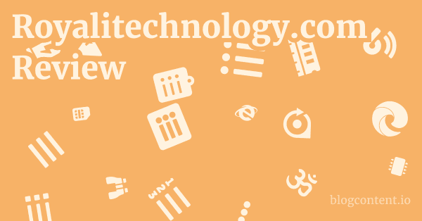 Royalitechnology.com Review 1 by Partners