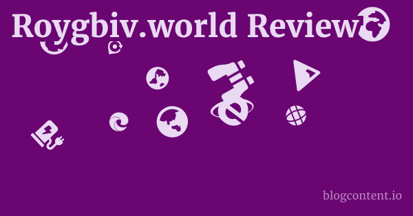 Roygbiv.world Review 1 by Partners