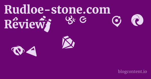 Rudloe-stone.com Review 1 by Partners