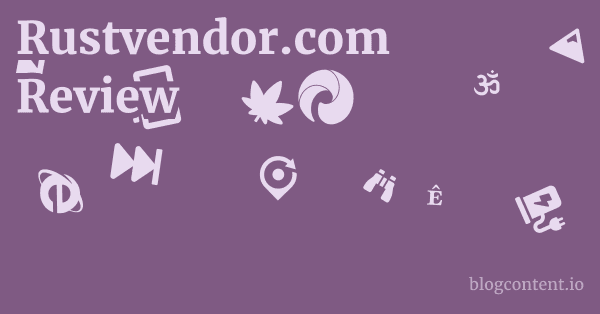 Rustvendor.com Review 1 by Partners