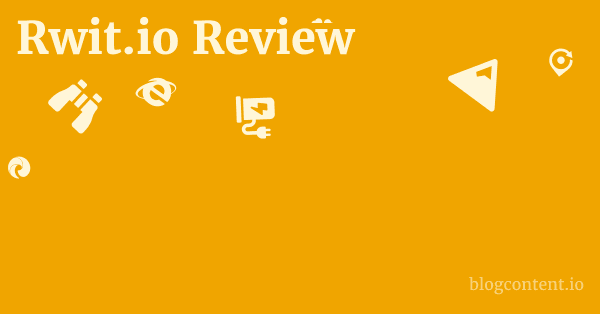 Rwit.io Review 1 by Partners