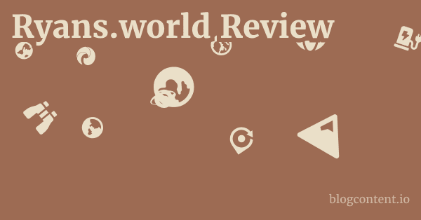 Ryans.world Review 1 by Partners
