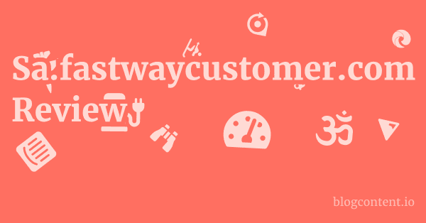 Sa.fastwaycustomer.com Review 1 by Partners